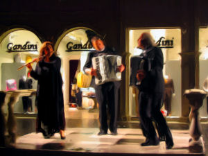 Musicians at the Venetian