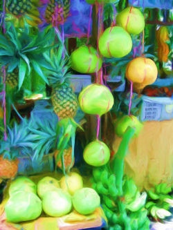 Malay Fruit Stand