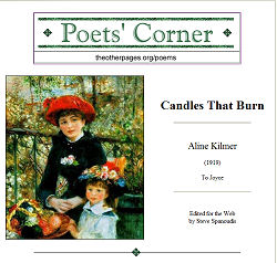 Candles That Burn by Aline Kilmer (1919)